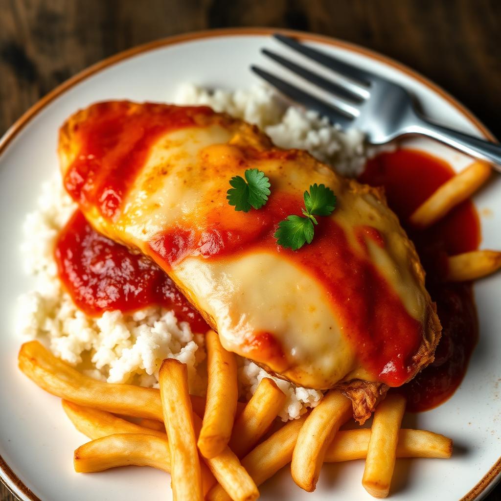 Parmegiana de frango